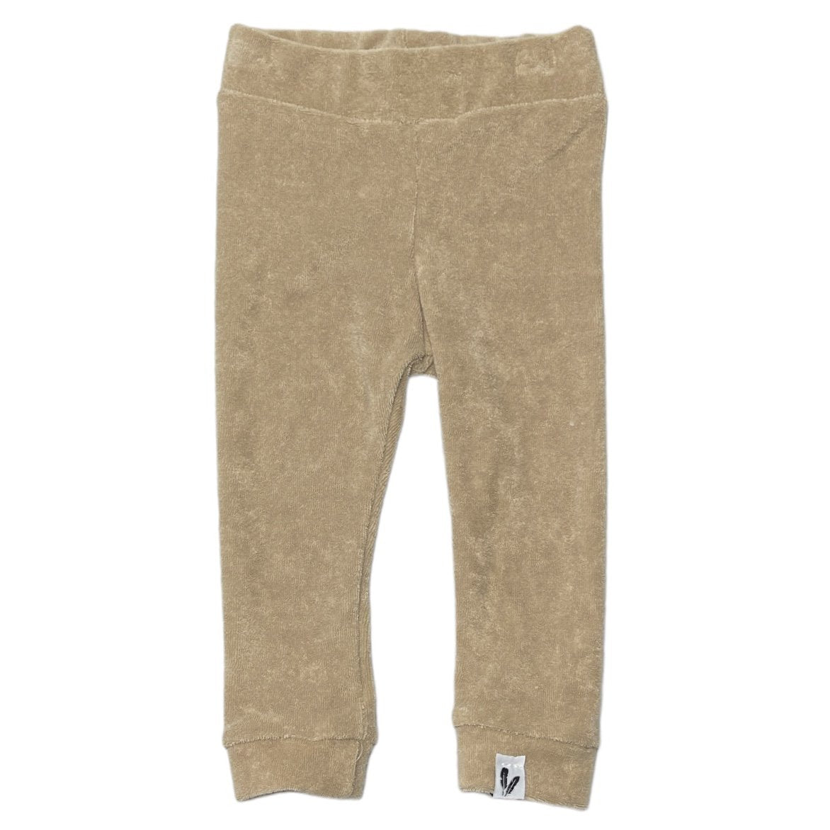 Pants terry cloth sand