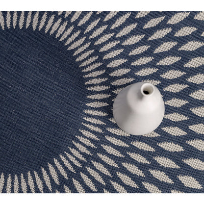 Tapis rond intérieur extérieur ILLUSION