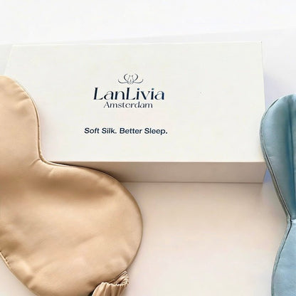 Oversized 22mm Mulberry Silk Sleep Mask - With Box