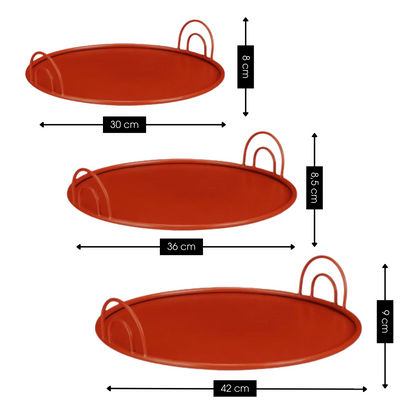 Tray Red Red
