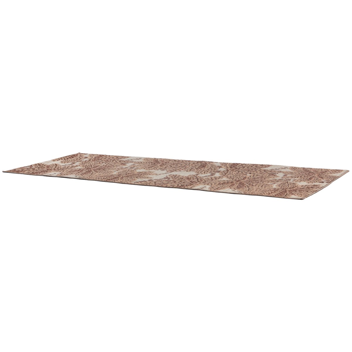 Ariane outdoor recycled rug Rust 80 x 200