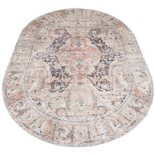 Rug Mahal Beige 00 - Oval 200 x 290 cm