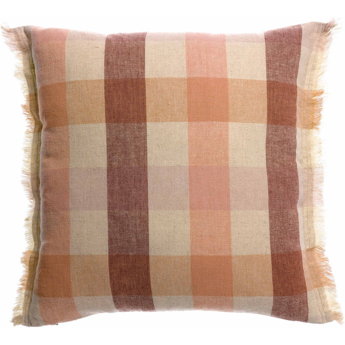 Kate Terracotta 45 x 45 printed cushion