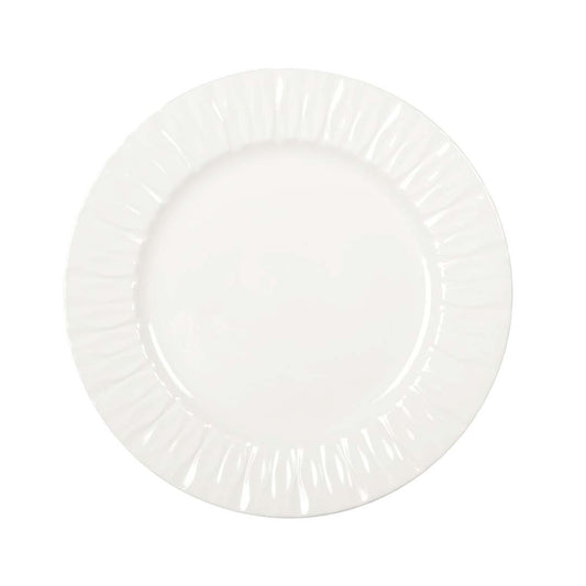 ASSIETTE PLATE BLANCHE LILIA 26.5X26.5X2.3CM