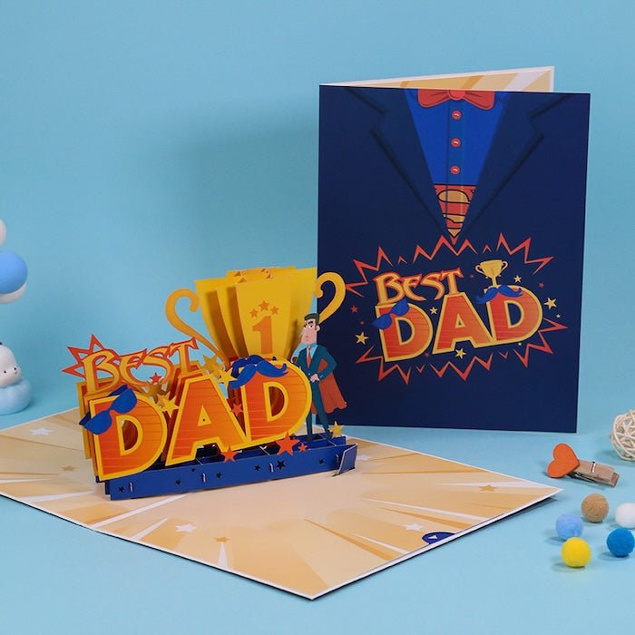 3D Card for Dad-Father's Day Card