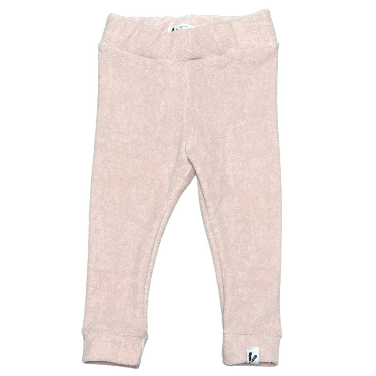 Pants terry cloth pink