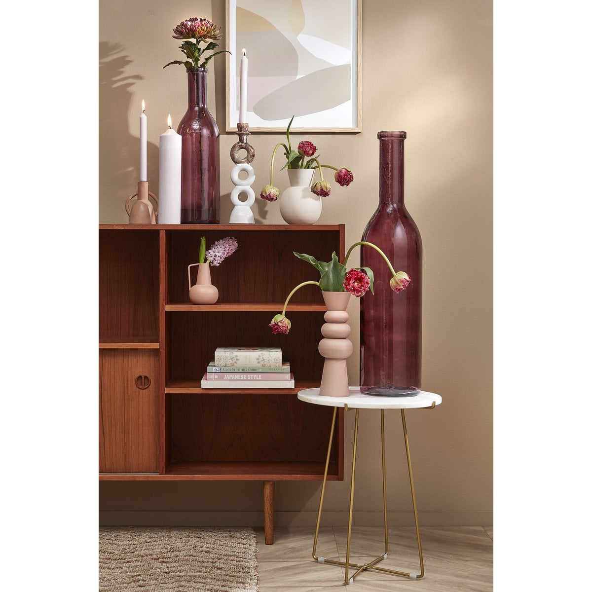Decorative bottle of Rioja Dark Red