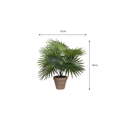 Artificial plant Palm Green