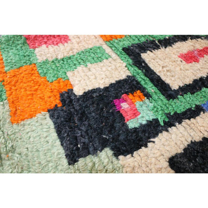 Pure wool Moroccan Berber rug 167 x 254 cm