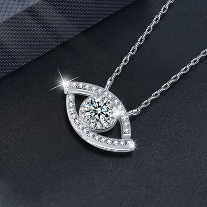 Lucky Eye Moissanite Necklace