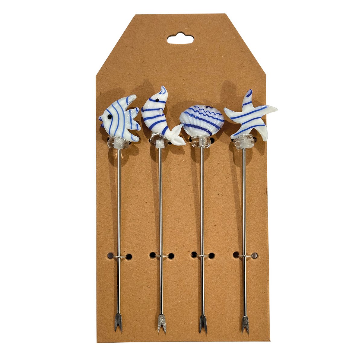 Sea aperitif spikes - Lot of 4