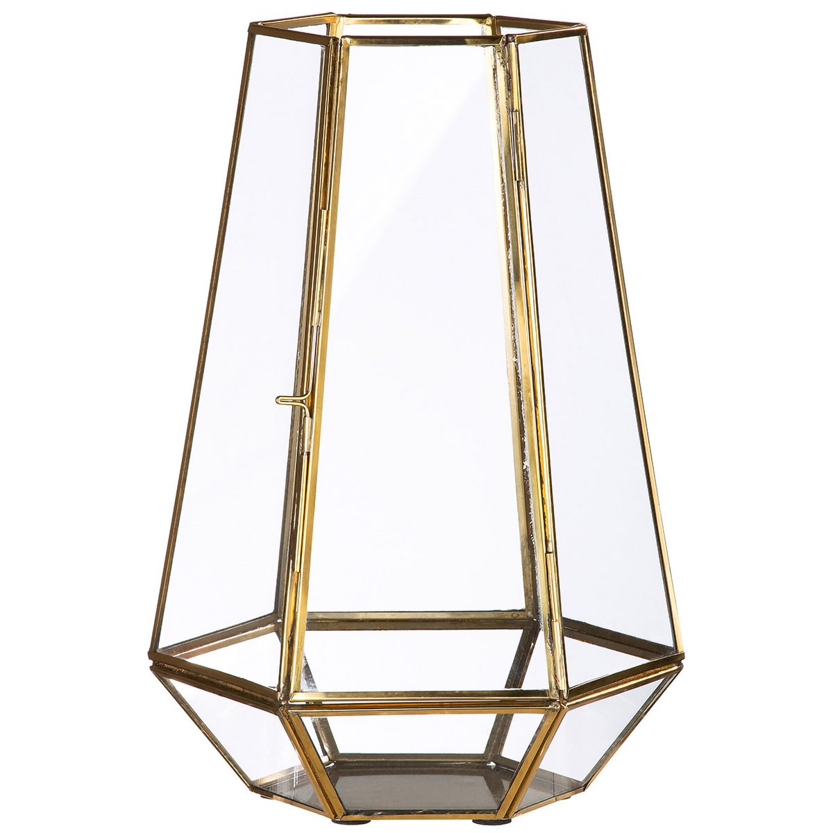 Lantern Cozy, gold-colored H.30 cm