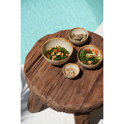 The Marabunta Rustic Side Table - Natural