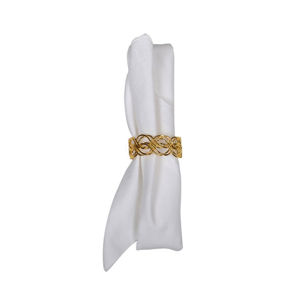 BRAIDED NAPKIN RING - SET OF 4