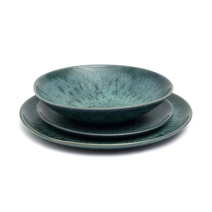The Aqua Salad Plate - Set of 6
