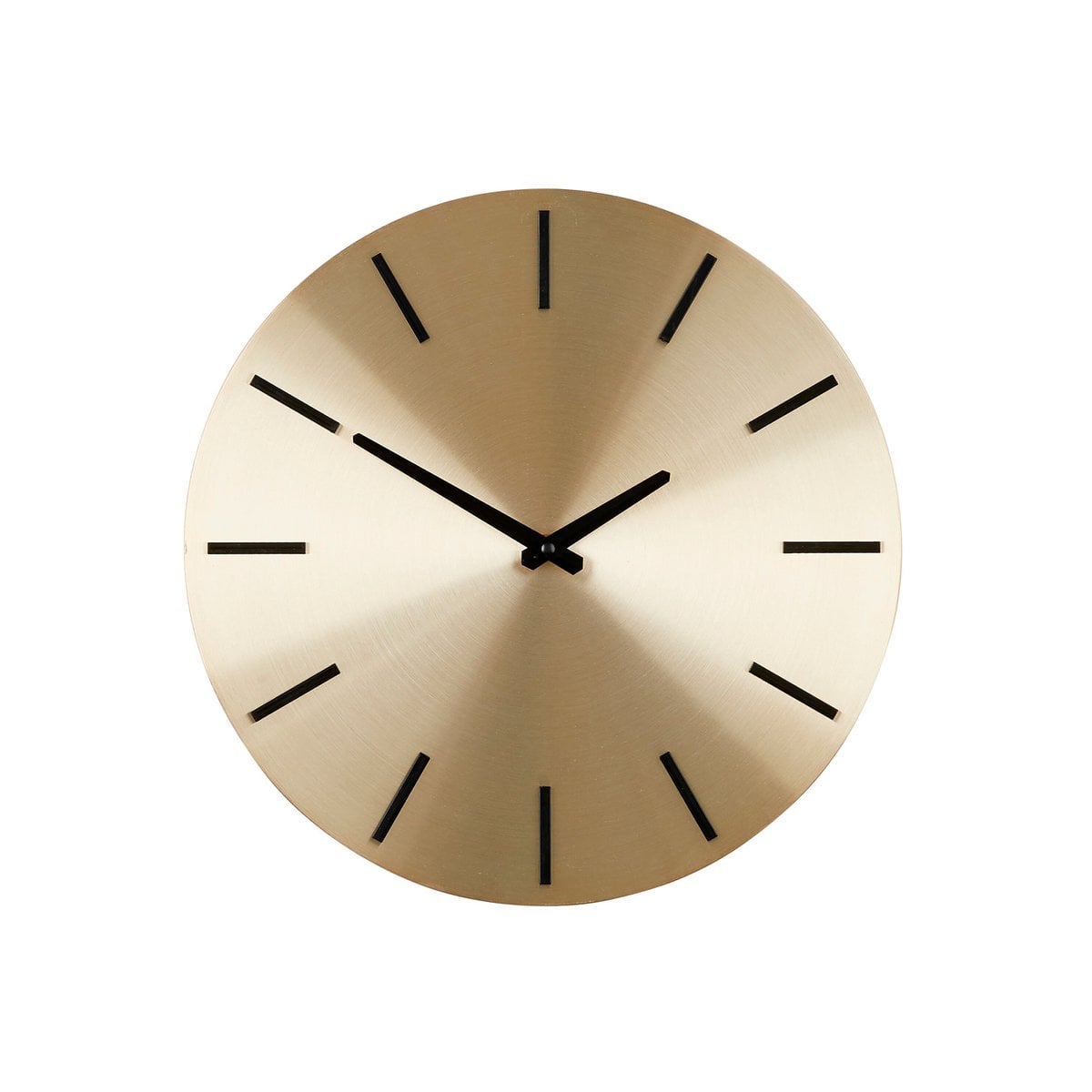 Wall clock Brixen Gold