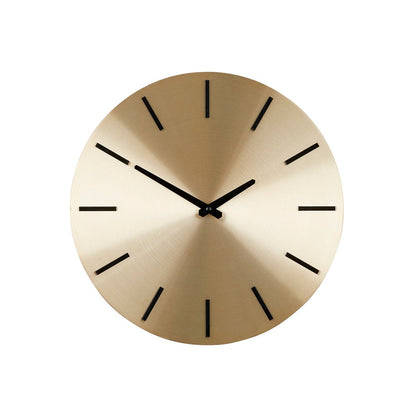 Wall clock Brixen Gold