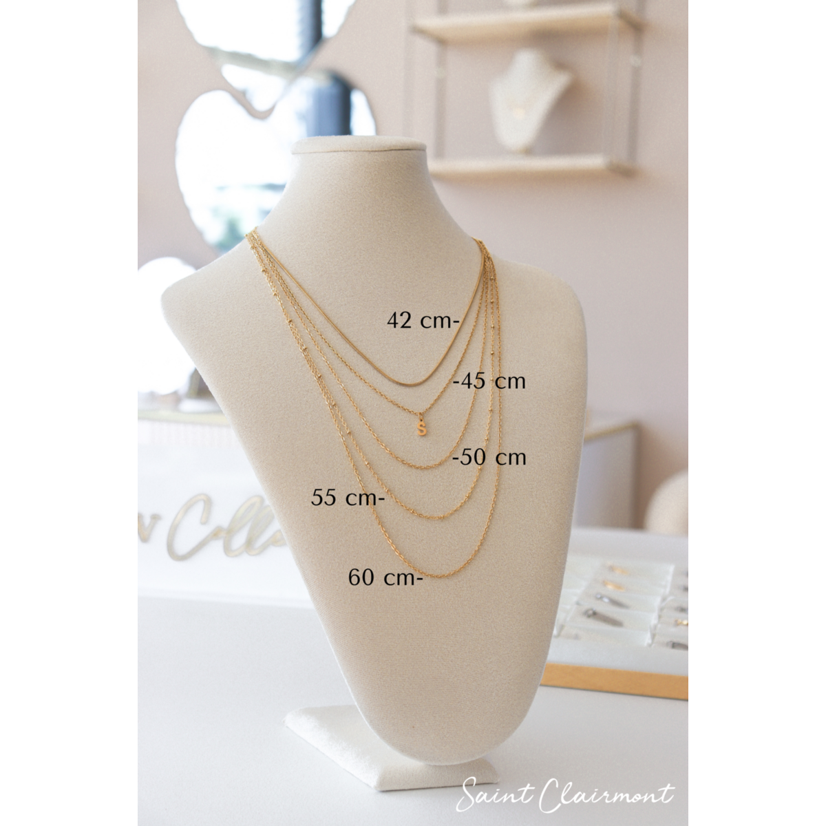 Basis Ketting - kies je lengte - Zilver