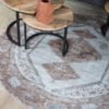 Rug Karaca Brown 08 Round ø120 cm