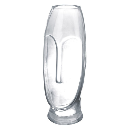 Glas Vase "Moai"