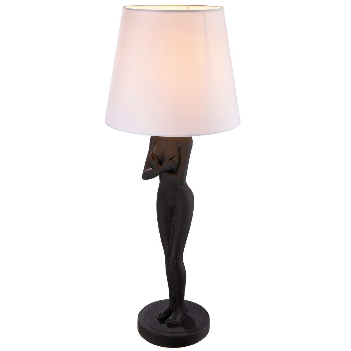 Poly Lamp "Lady Black&White"