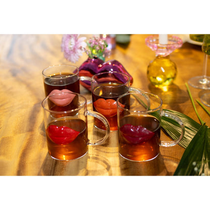 Mugs kiss - lot de 4