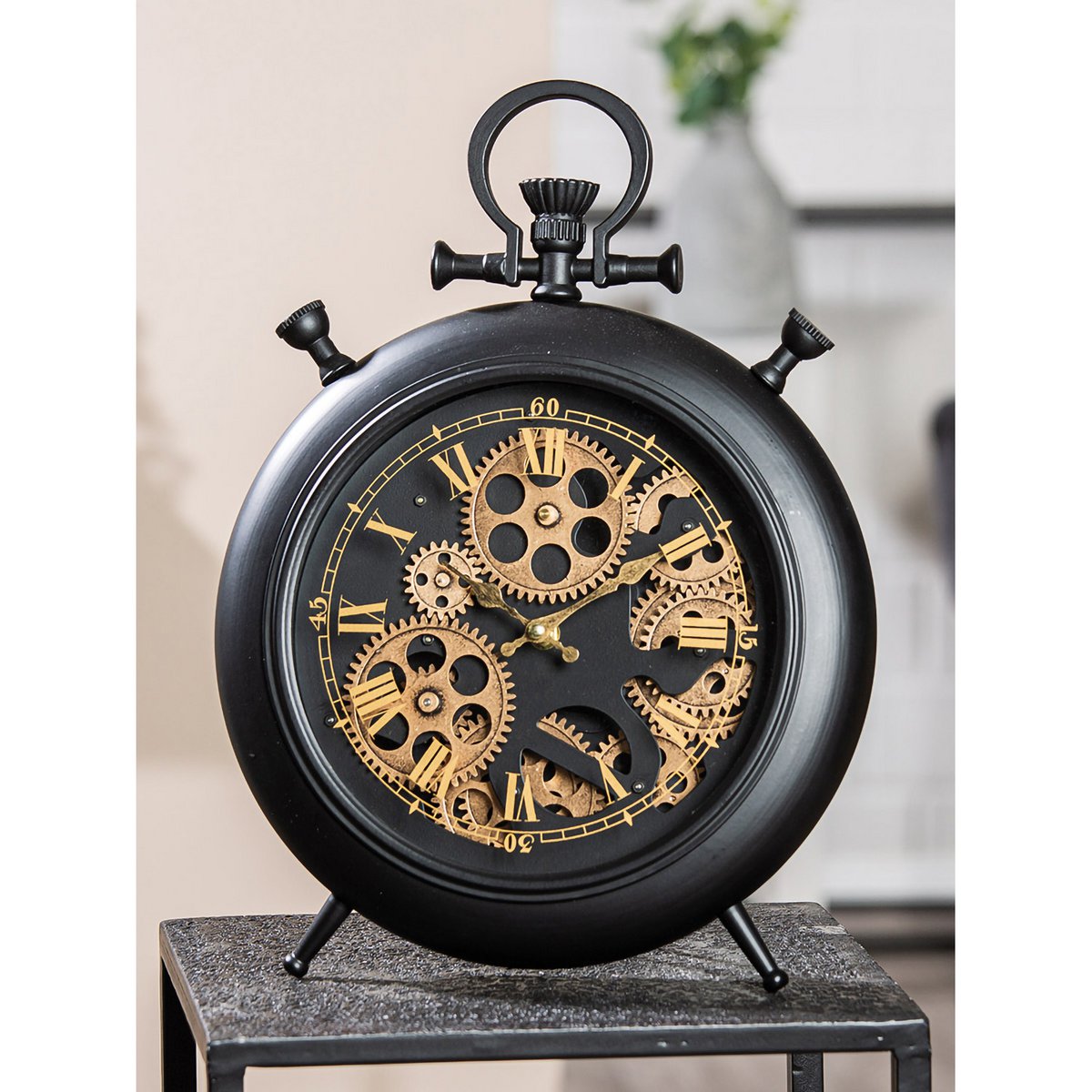 grandfather/table clock; Wall clock round Torno H.38 cm