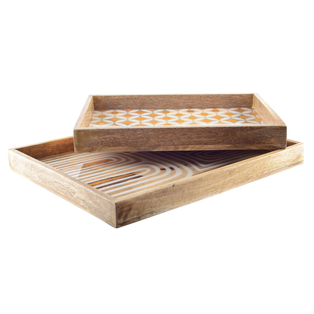 PM -GM rectangular cancun trays - Lot of 2