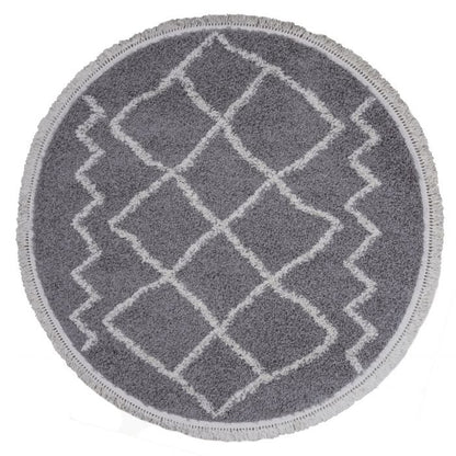 Rug Marrakesh Gray Round ø200 cm