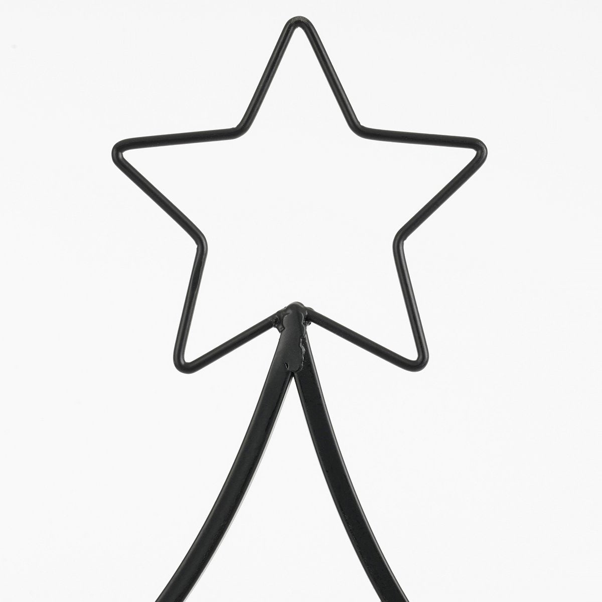 Decorative Christmas tree Black