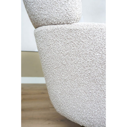 Dining room chair Chase - Bouclé - Naturel