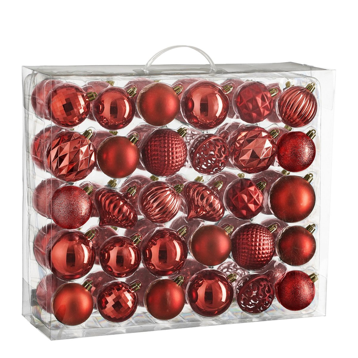 Christmas ball set Red
