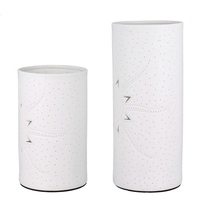 Porcelain lamp cylinder sun