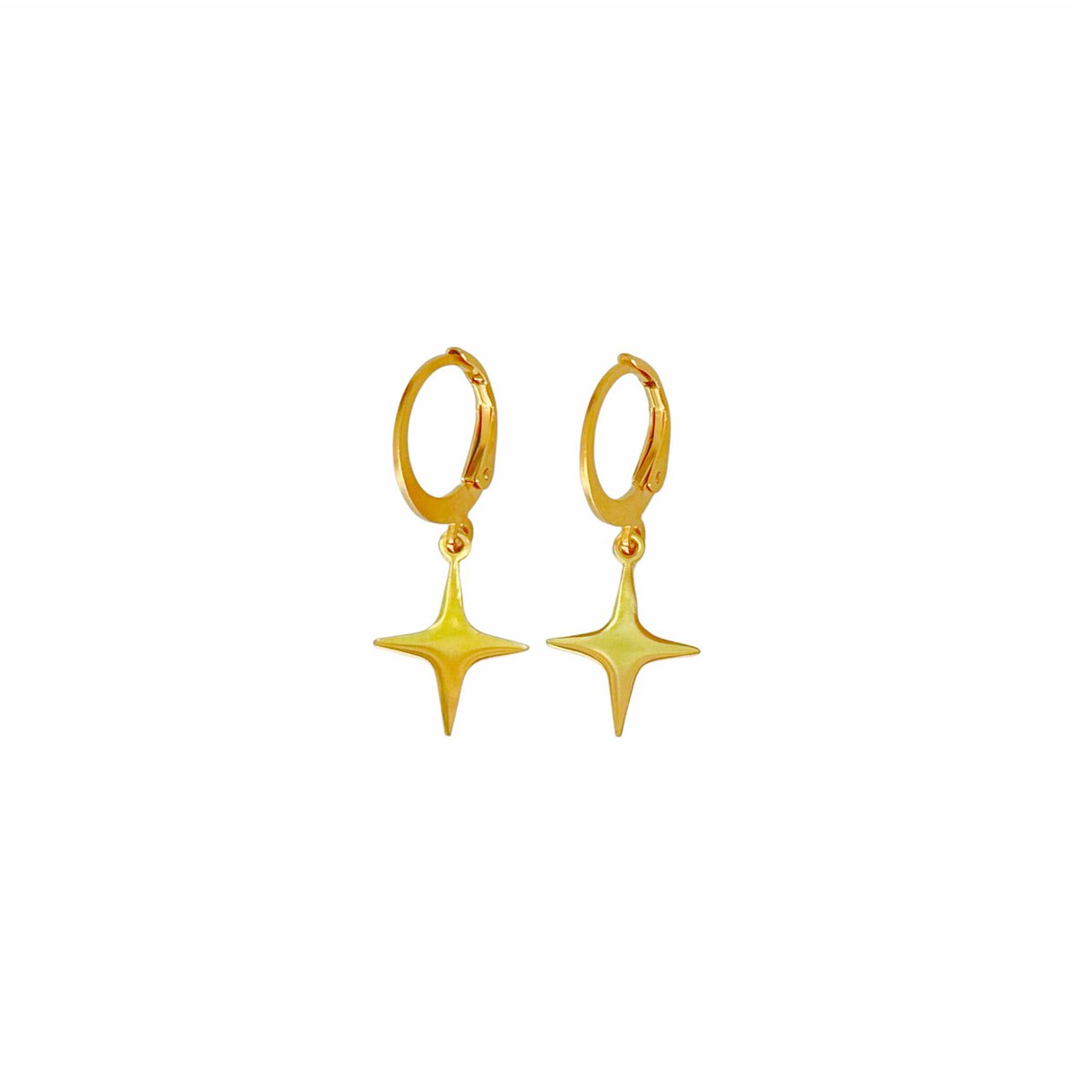 Star Earrings - Gold