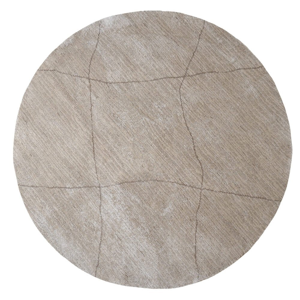 Rug Nica 1606 Beige 71 – Round ø240 cm