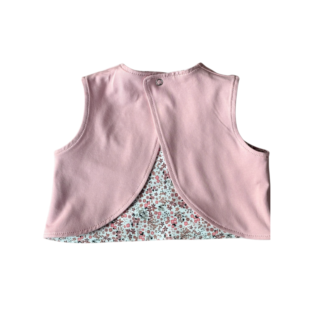 Apron reversible Flower/Crepe