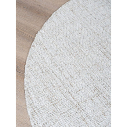 Rug Cross Light Beige – Round ø200 cm