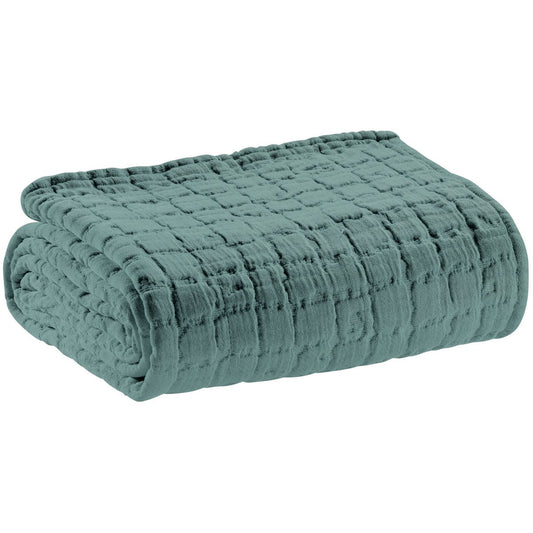 Plaid Stonewashed Swami Lichen 130 X 200