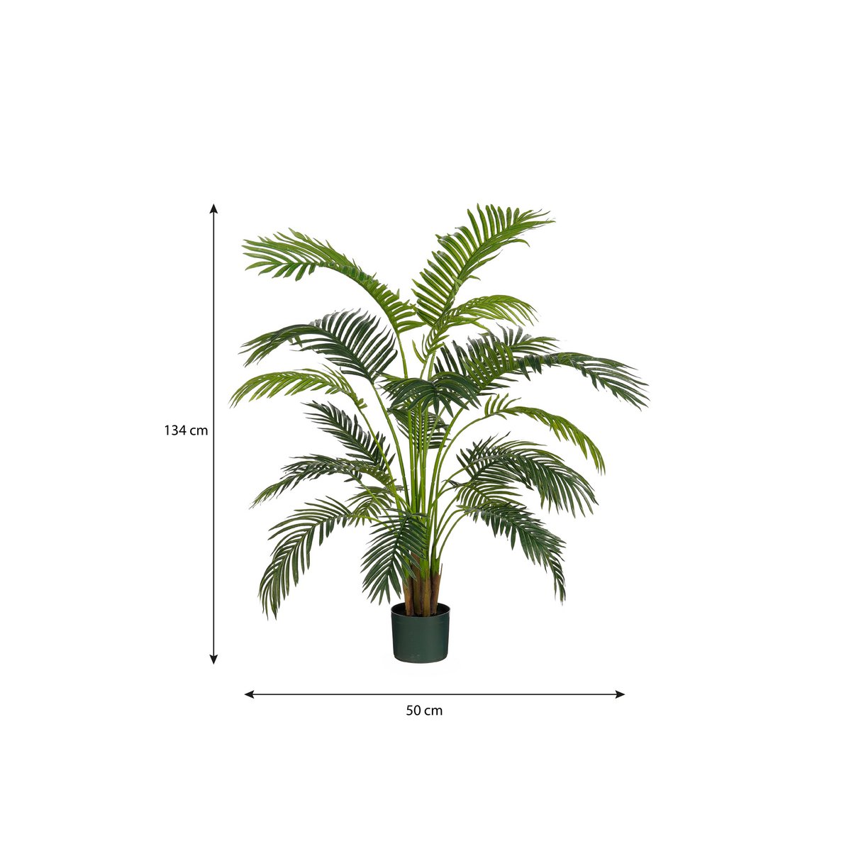Artificial plant Areca palm Green