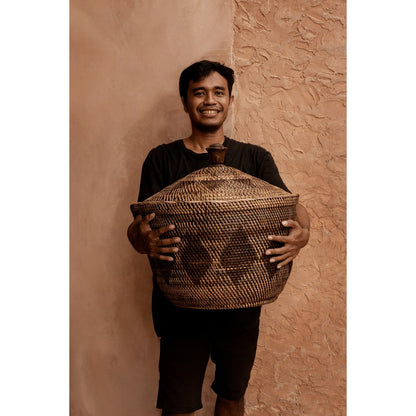 The Storage Crown Basket - Natural Brown