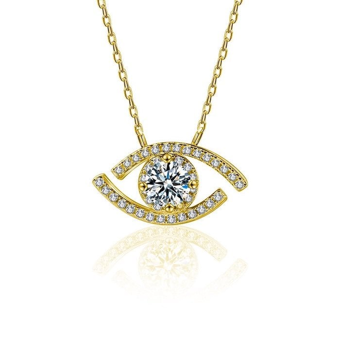Lucky Eye Moissanite Necklace