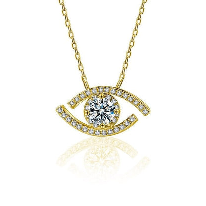 Lucky Eye Moissanite Necklace