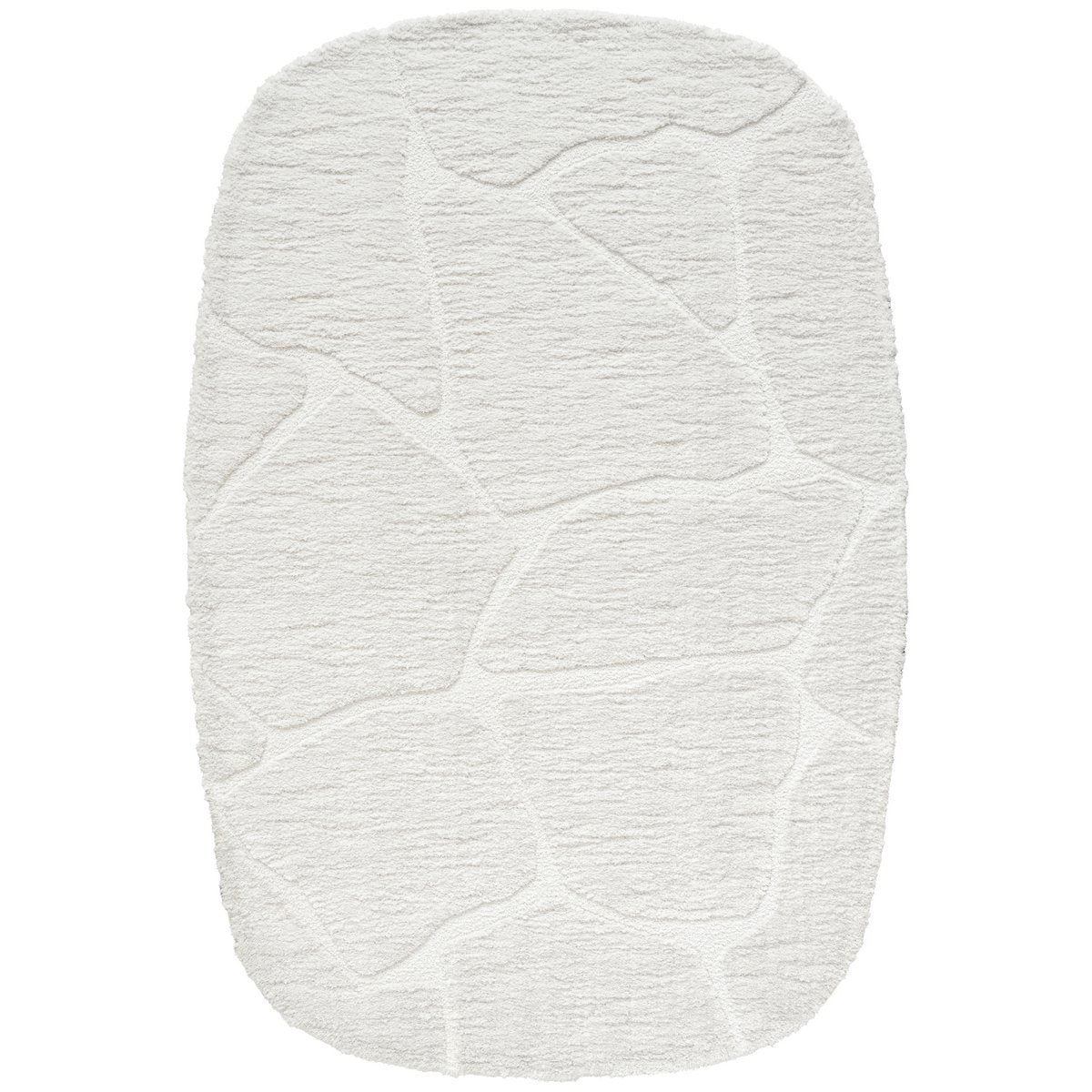 Vloerkleed Macy Creme – Rounded Corners 200 x 290 cm