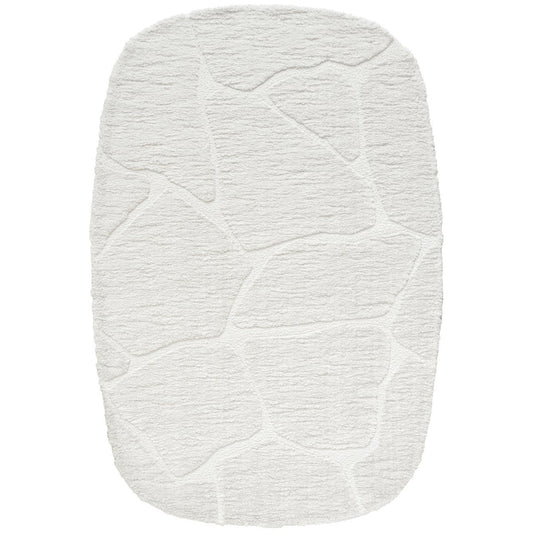 Vloerkleed Macy Creme – Rounded Corners 200 x 290 cm