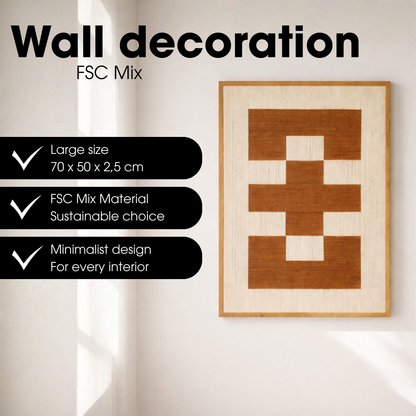Wall decoration Brown