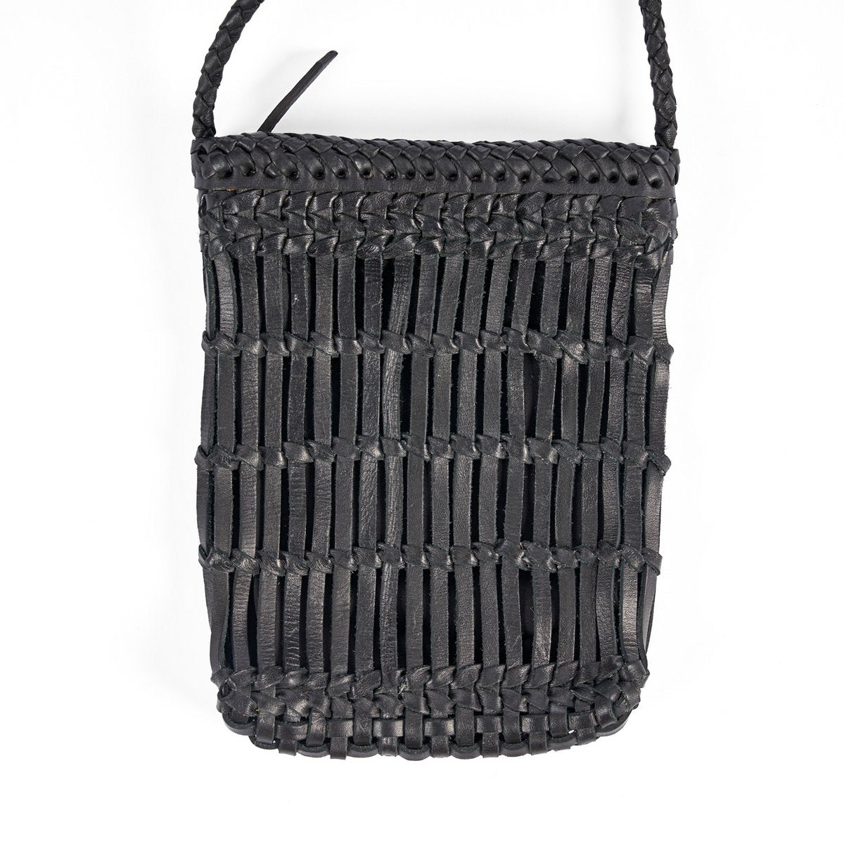 The Voodoo Leather Bag - Black