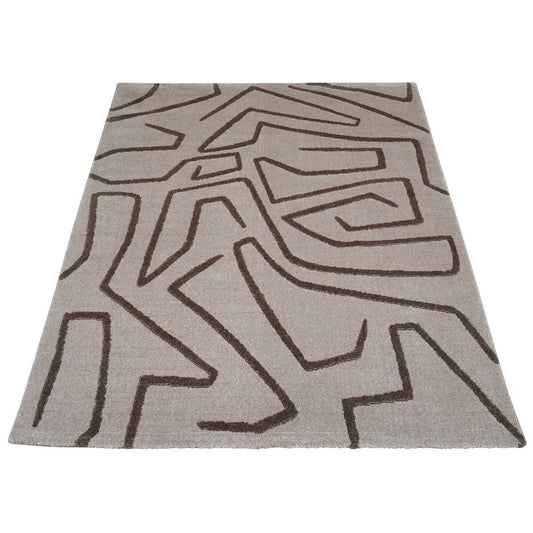 Rug Labyrinth Beige - 240 x 340 cm