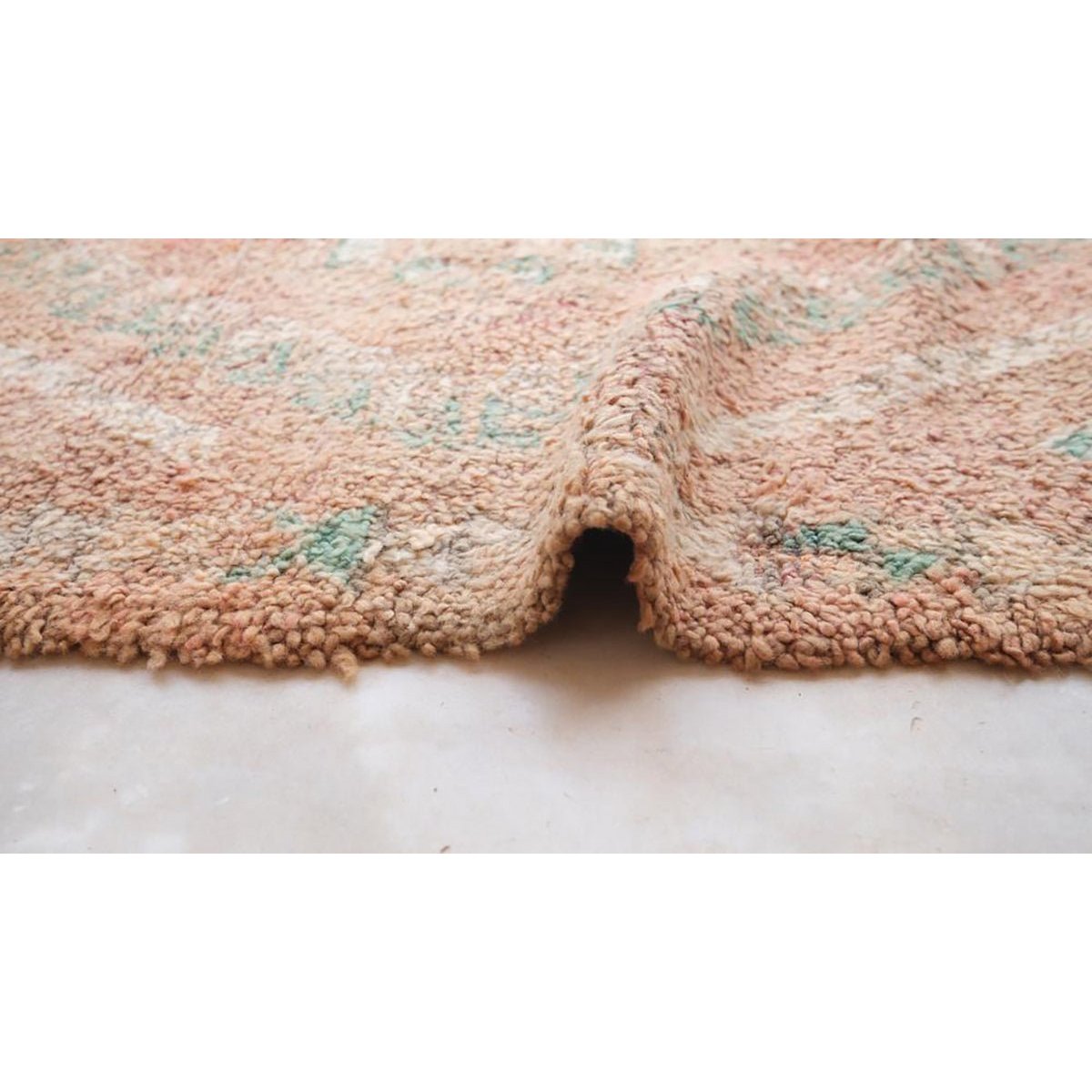 Pure wool Moroccan Berber rug 174 x 338 cm