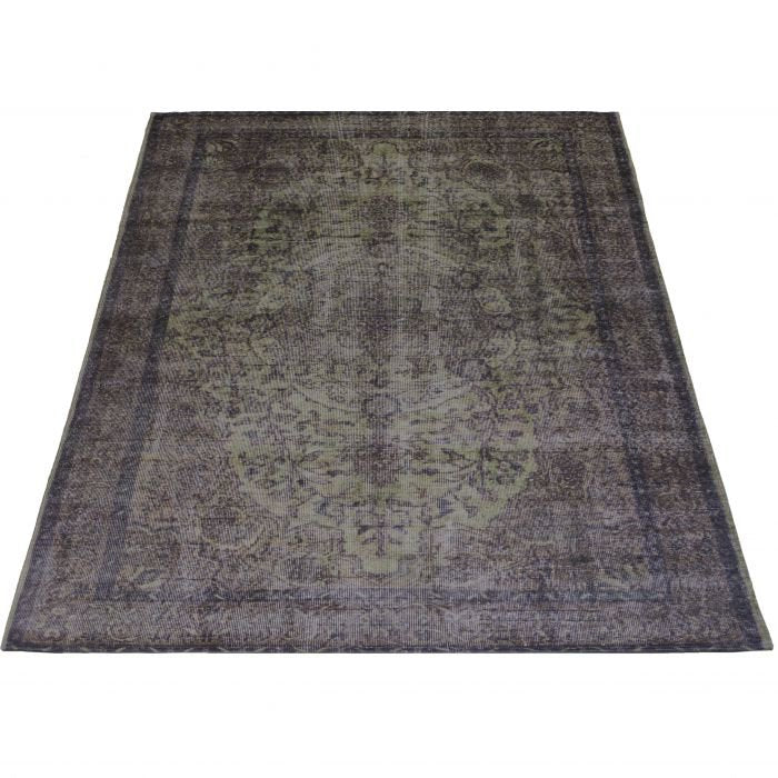 Rug Mila Anthracite / Green 160 x 230 cm