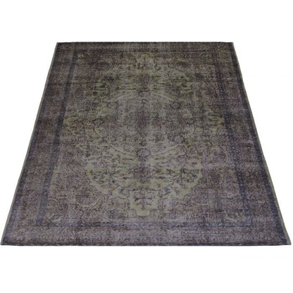 Rug Mila Anthracite / Green 160 x 230 cm